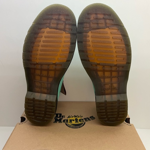 Dr. Martens 1461 Smooth Leather Oxford Shoe Peppermint Green - Picture 8 of 9